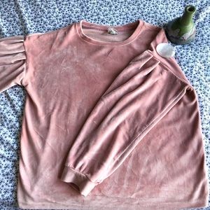 A New Day Velvet Sweater